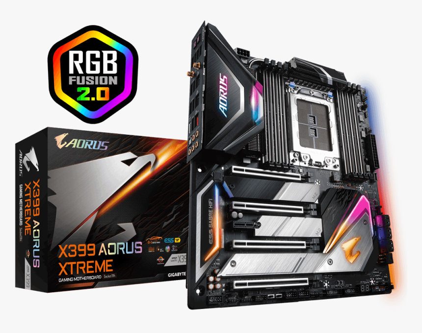 Gigabyte Aorus X399 Xtreme, HD Png Download