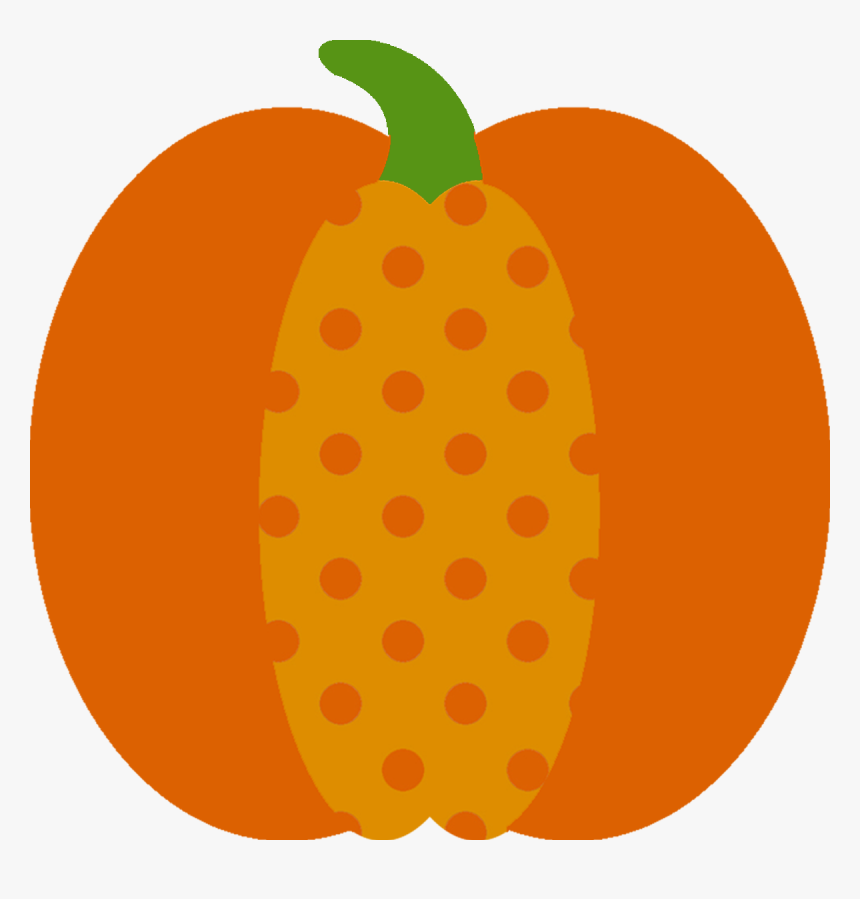 Hd Image Library Download - Polka Dot Pumpkin Clipart, HD Png Download