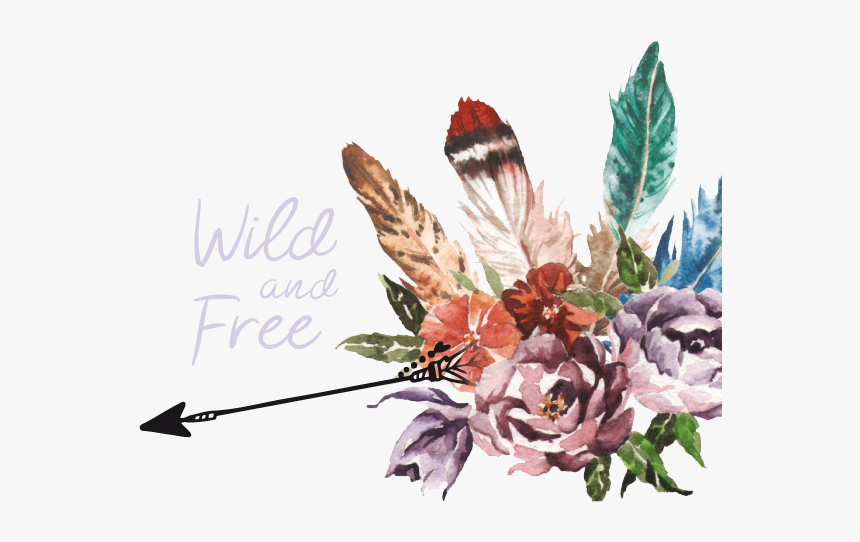 Boho Chic Water Color, HD Png Download