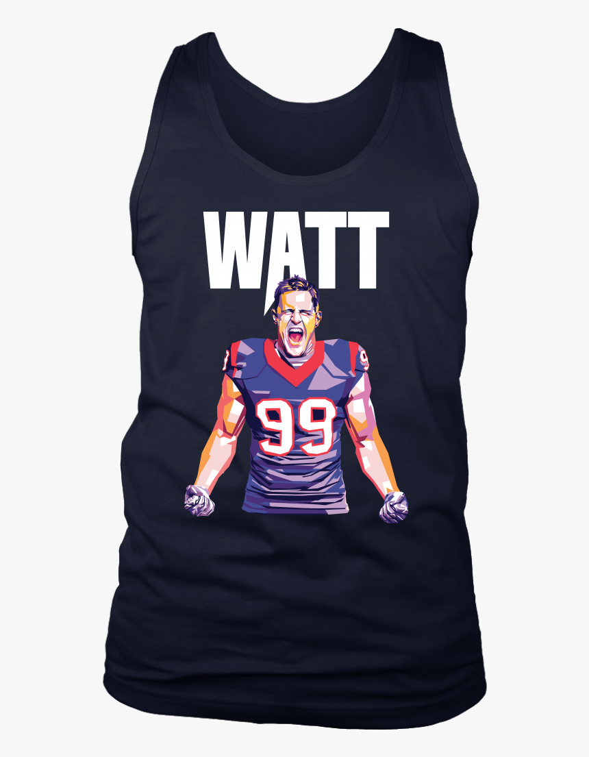 Jj Watt Pop Art Tank - Trump Terminator Ill Be Back, HD Png Download