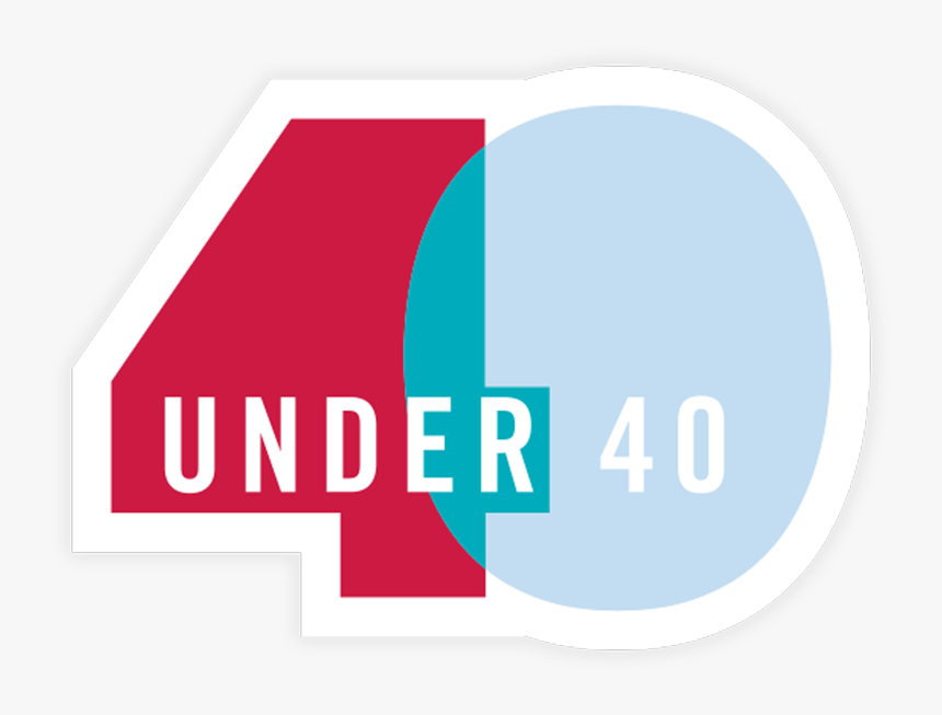 Uga Names Latest 40 Under 40 Class - 40 Over 40 Logo, HD Png Download