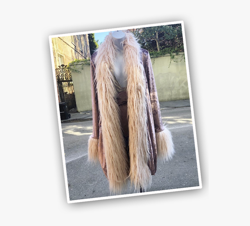 Hippie New Orleans Nola French Quarter Shopping Costumes - Fur Clothing, HD Png Download