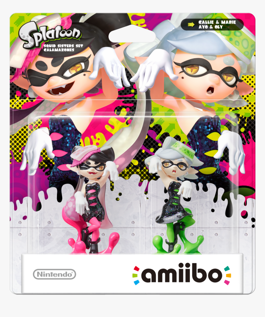 Callie And Marie Box Bundle - Callie Marie Amiibo Box, HD Png Download