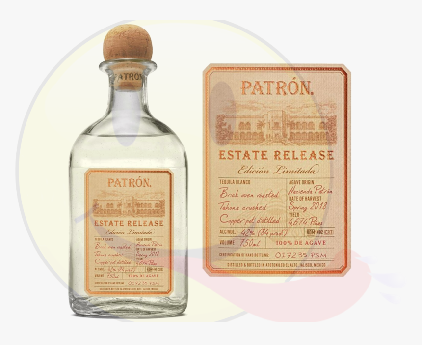Patron Estate Release - Patron Tequila Estate Release, HD Png Download