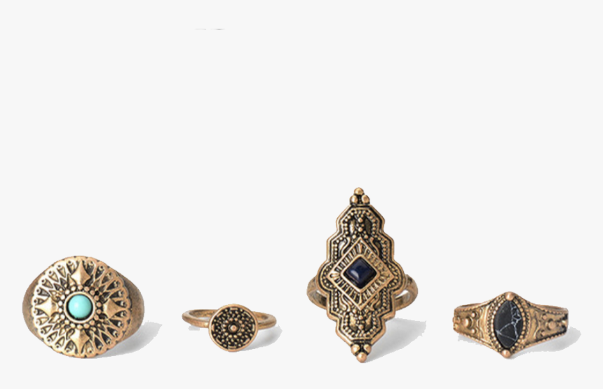 Boho Ring Set 2, HD Png Download