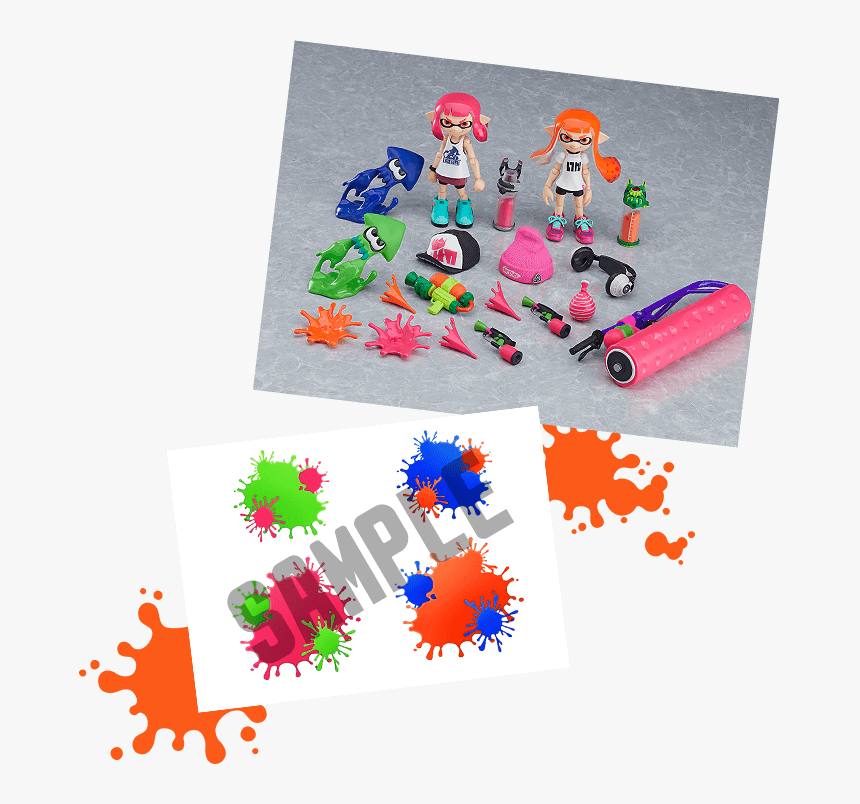 Transparent Squid Girl Png - Splatoon Figma, Png Download