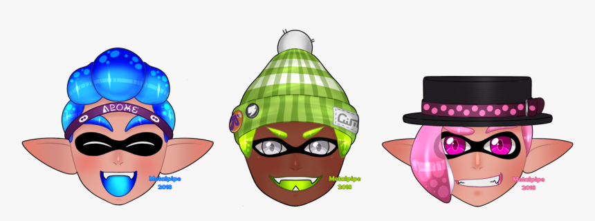 Squiddo Headshots - Cartoon, HD Png Download
