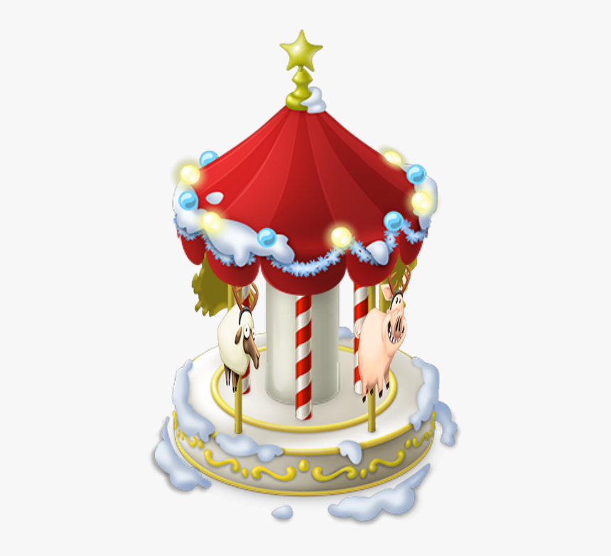 Winter Carousel - Christmas Day, HD Png Download
