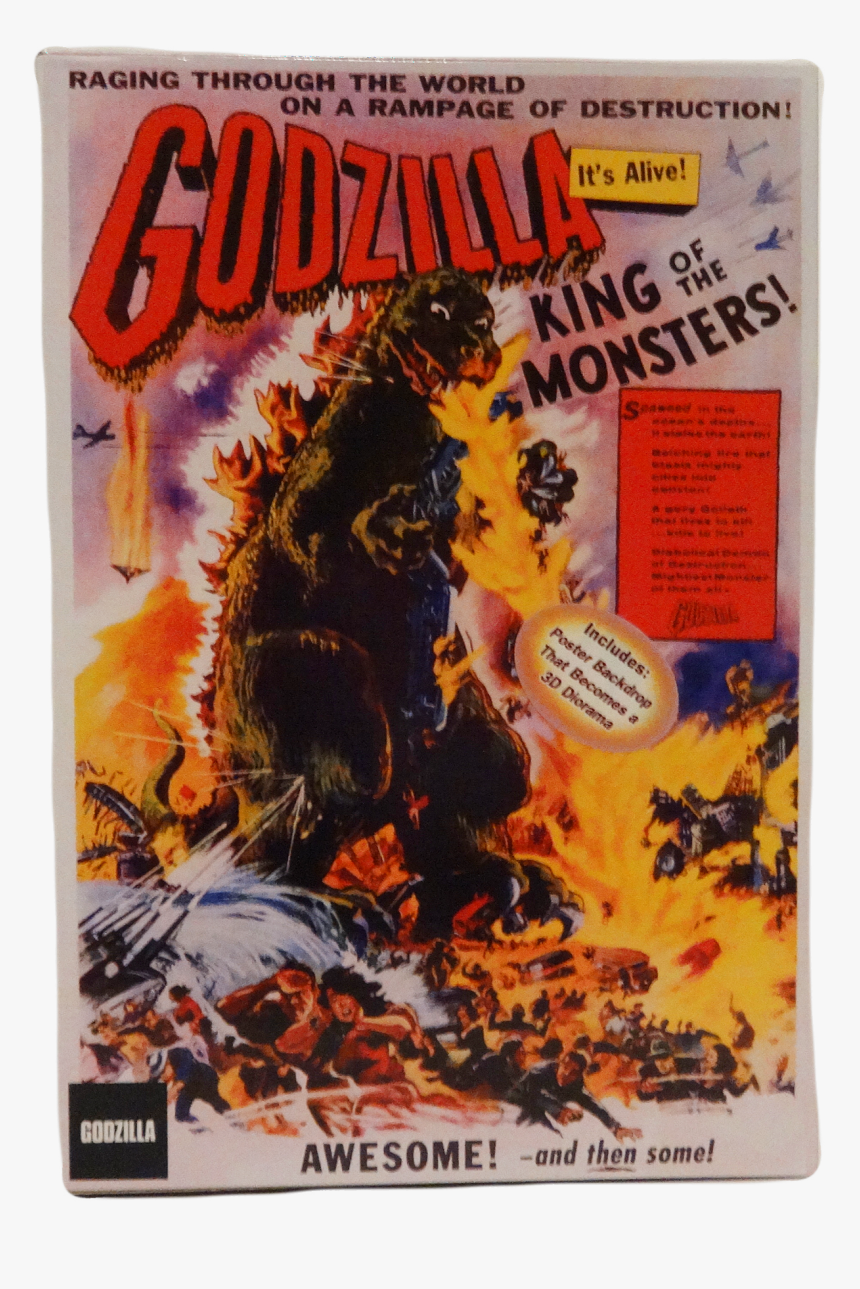 Movie Poster Godzilla Figure, HD Png Download