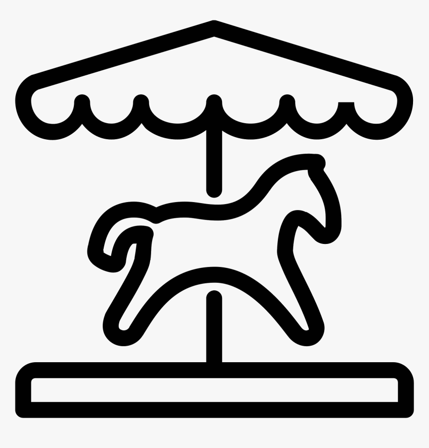 Carousel Icon White , Transparent Cartoons - Carousel Icon White, HD Png Download