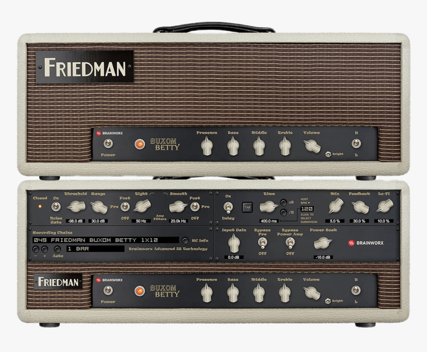 Friedman Buxom Betty Amplifier Carousel - Friedman Buxom Betty, HD Png Download