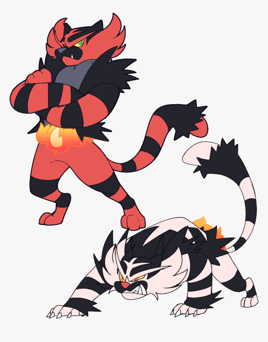 Incineroar Digitigrade, HD Png Download