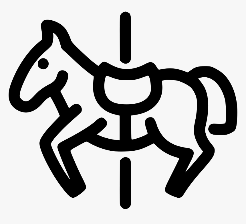 Carousel - Amusement Park Icon Transparent, HD Png Download