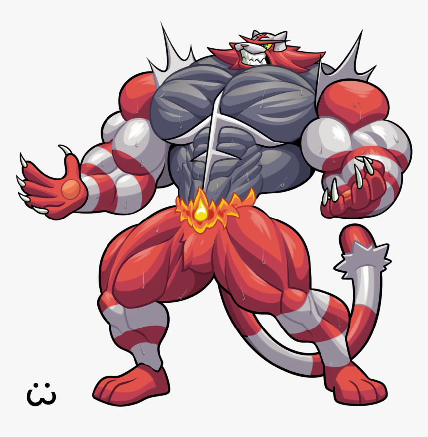 Muscle Incineroar, HD Png Download