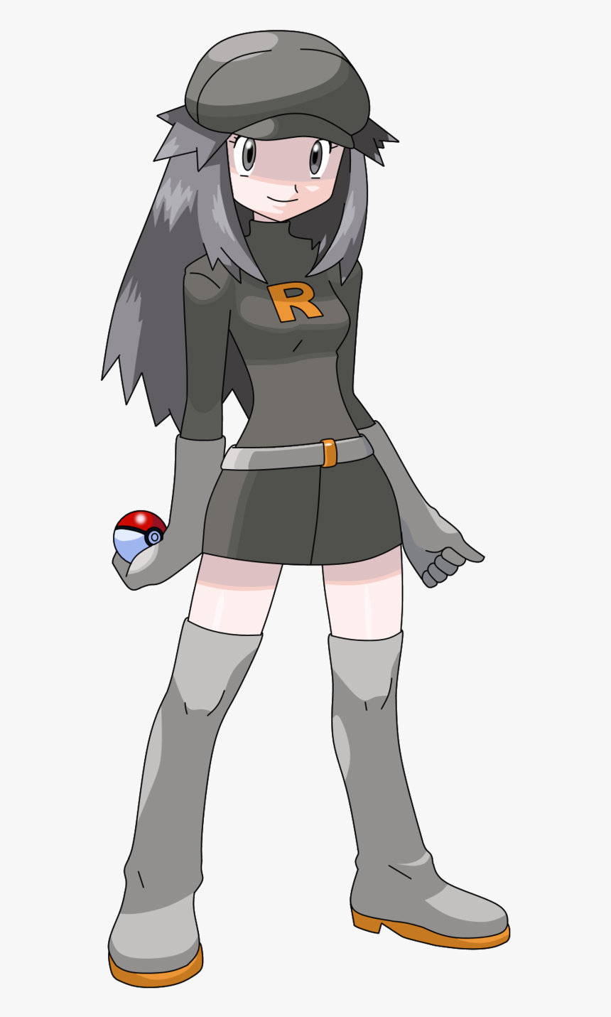 Leaf Team Rocket Outfit By Morki95 - Pokemon Team Rocket Outfit, HD Png Download