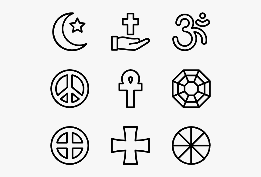 Religious - Phone Email Icon Png, Transparent Png