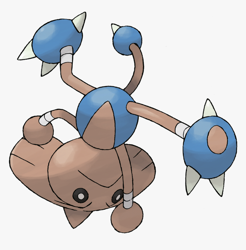 Hitmontop Incineroar Pokemon Vgc - Pokemon Hitmontop, HD Png Download