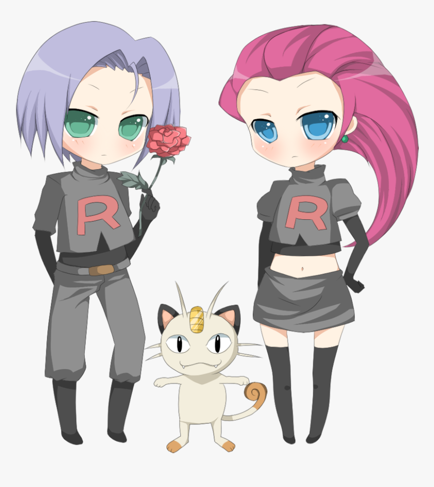 Team Rocket By Ruri-chu - Cartoon, HD Png Download