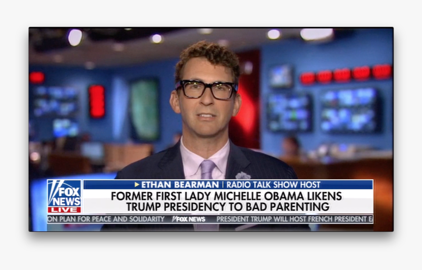 Fnc Pete Hegseth Michelle Obama Good Parent Bad Parent - Ethan Bearman Fox News, HD Png Download