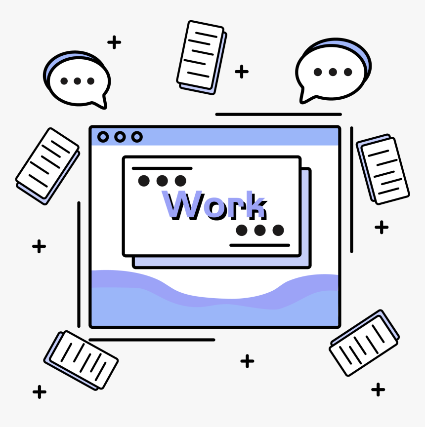 Transparent Border Vector Png - Memphis Geometric Style Png, Png Download