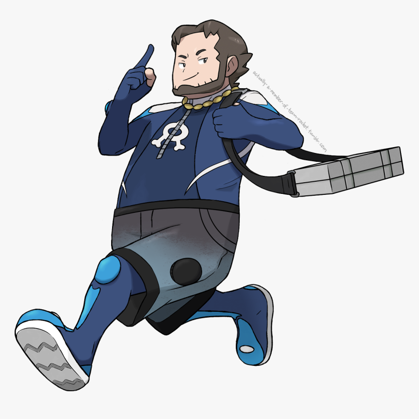 Team Aqua Admin Birch
i Uhh Have Nothing To Say Except - Cartoon, HD Png Download