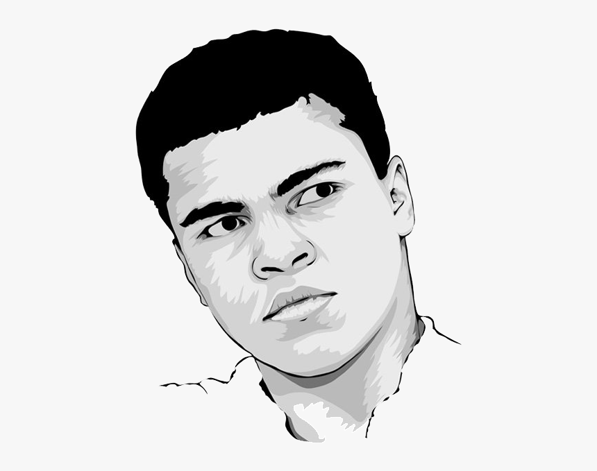 The Free Press Wv - Clip Art Muhammad Ali, HD Png Download