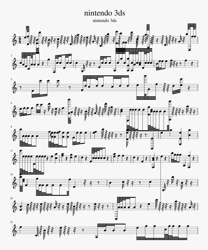 Sheet Music, HD Png Download