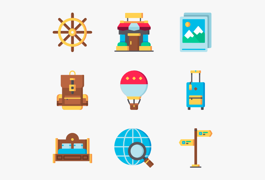 Travel - ไอคอน การ ขนส่ง, HD Png Download
