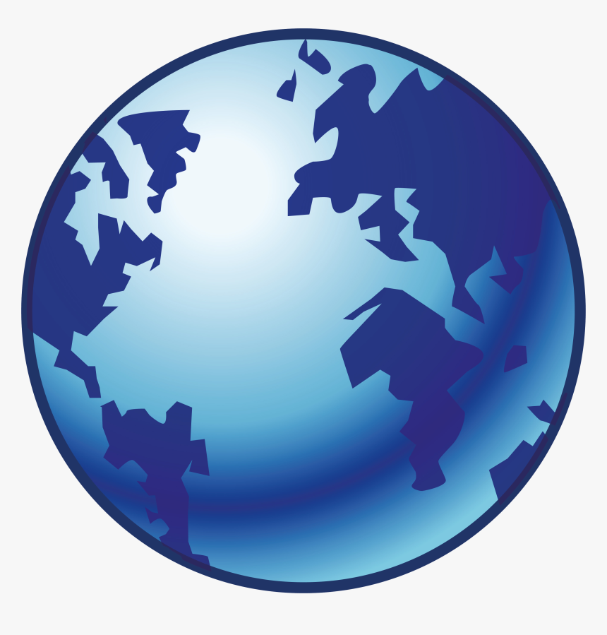 Earth Globe World - Globe Vector, HD Png Download