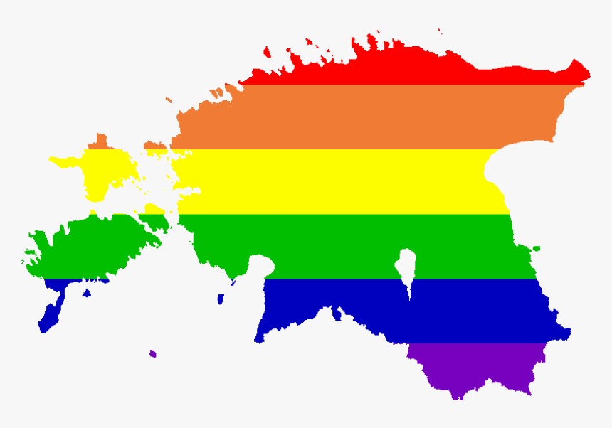Lgbt Estonia - Estonia Vector, HD Png Download