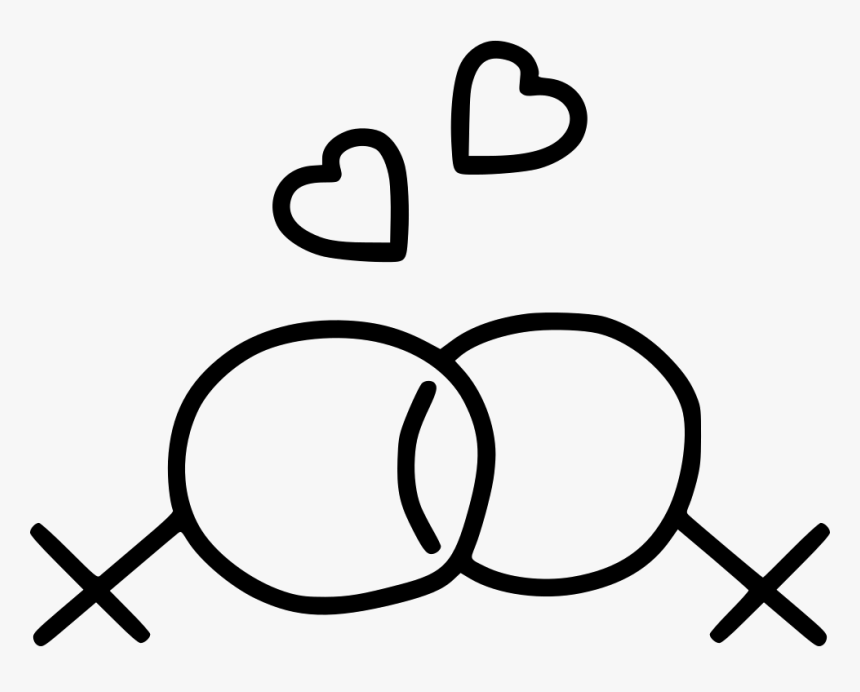 Lesbian Couple Heart Romantic Lgbt - Lgbt Icono Png, Transparent Png