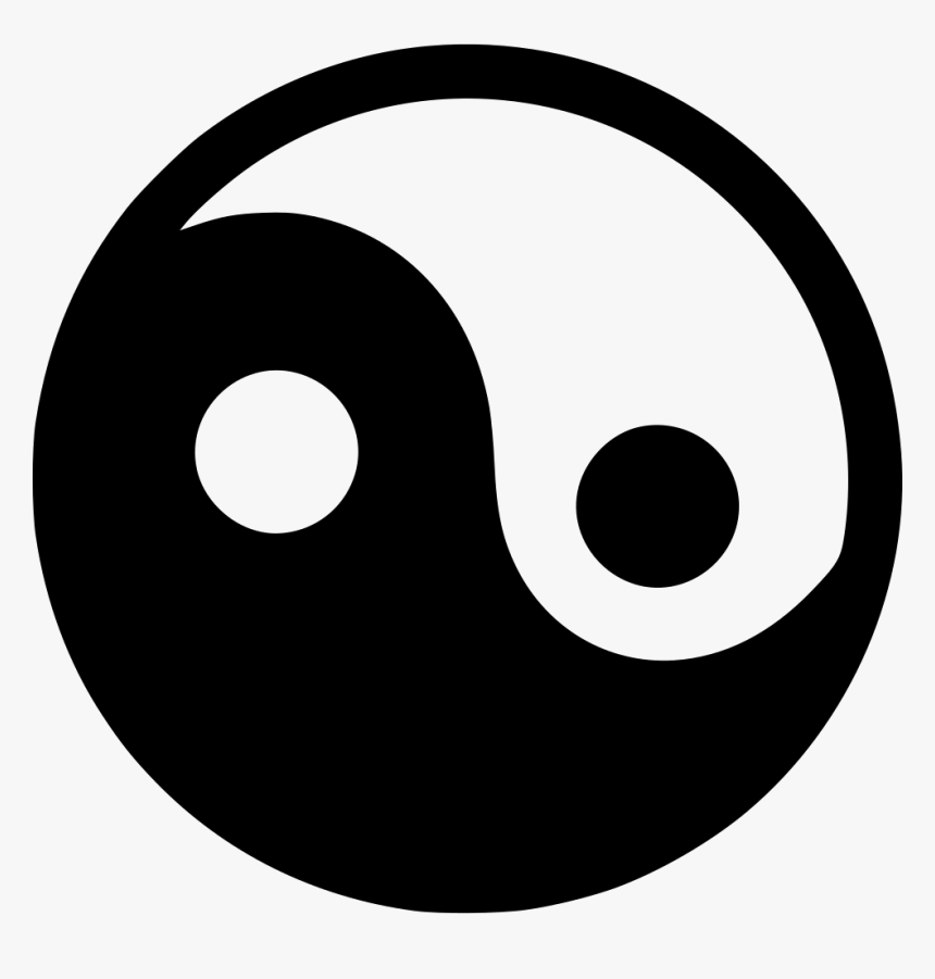 Ying Yang - Circle, HD Png Download