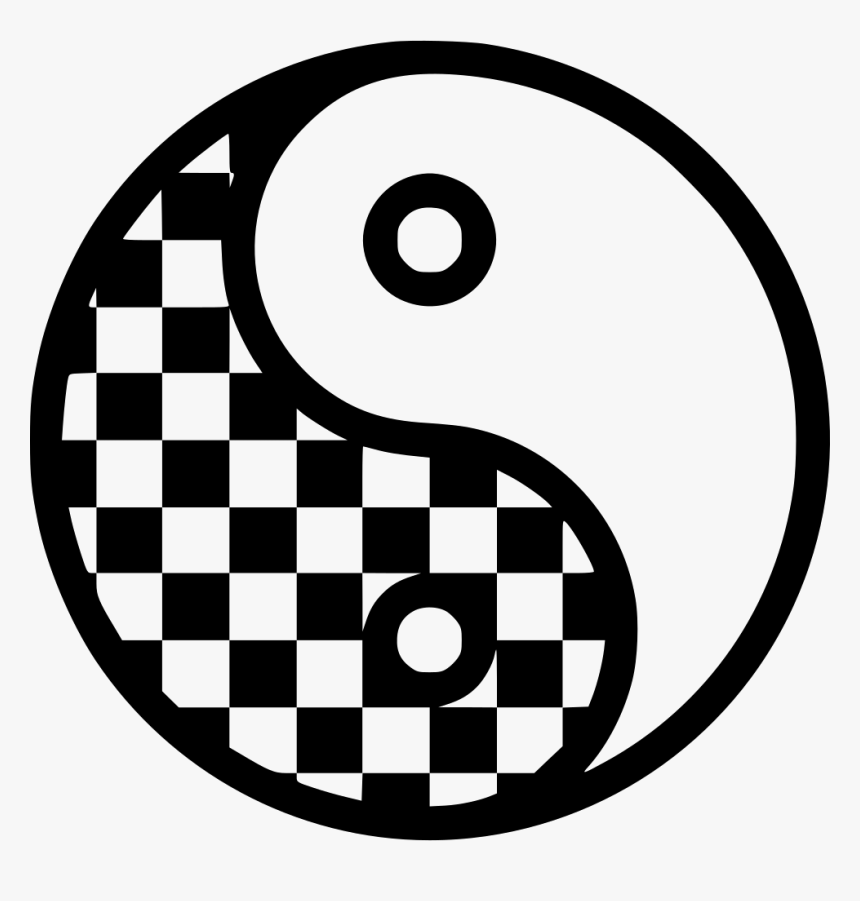 Ying Yang - Chinese Wall Chess Puzzle, HD Png Download