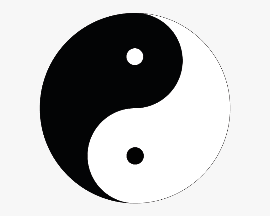 Hands On Illustration, The Ying Yang Chinese Logo Logo - Circle, HD Png Download