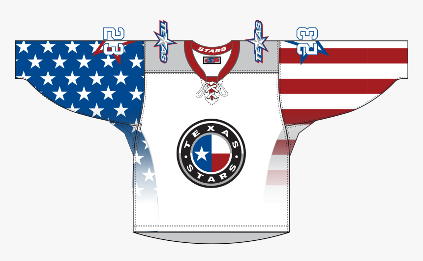 Transparent John Stockton Png - Texas Stars Military Jersey, Png Download