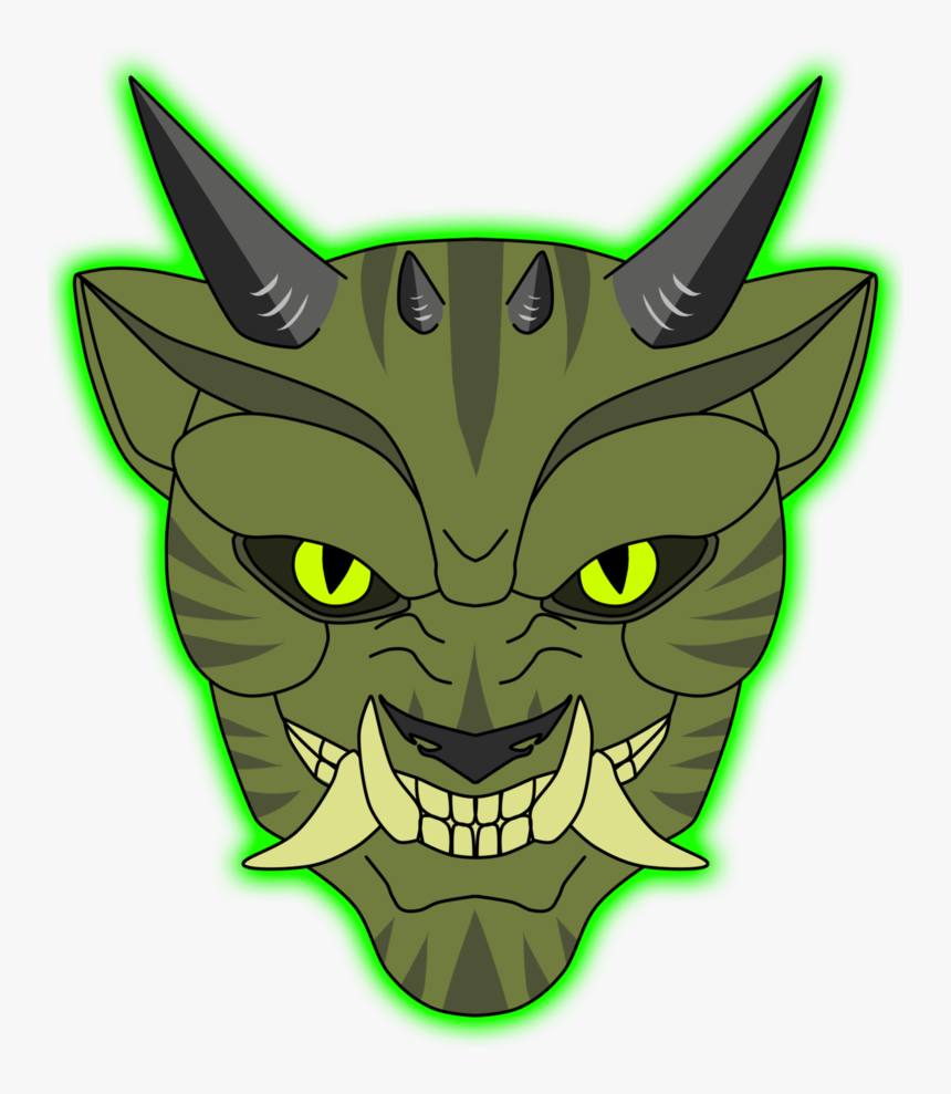 Download Oni Mask Png Pic For Designing Projects - Cat Oni Mask, Transparent Png