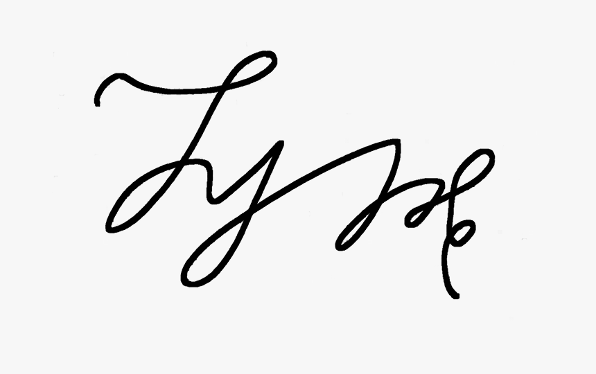 Taeyeon Hwang English Autograph - Autograph Png, Transparent Png