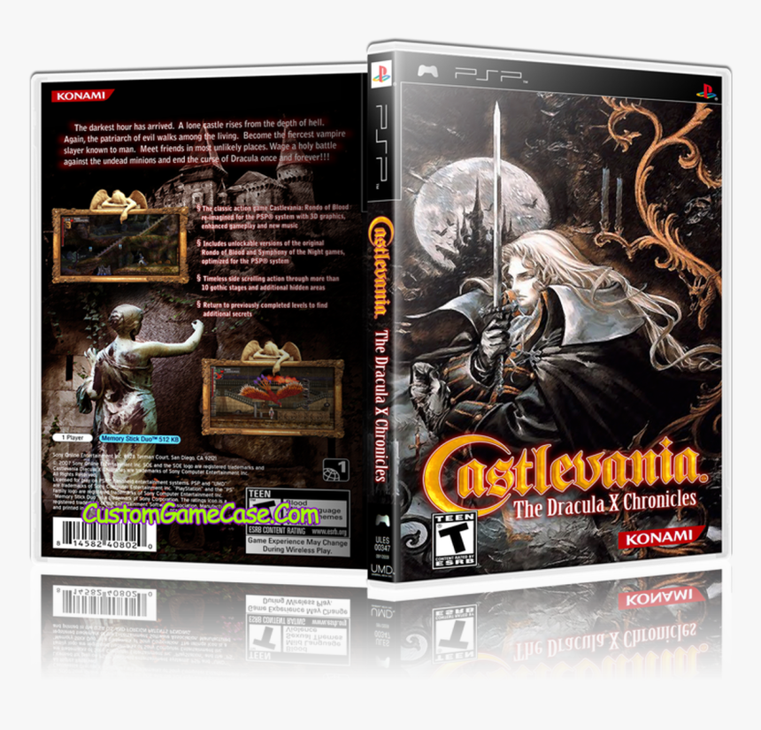 Castlevania Dracula X Chronicles - Castlevania Symphony Of The Night Android, HD Png Download