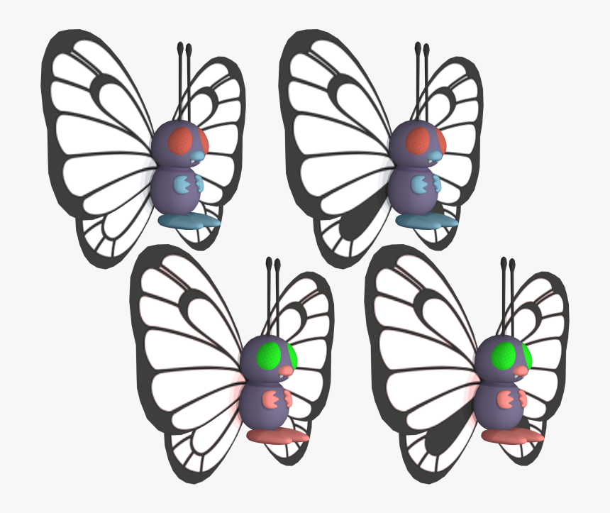 Download Zip Archive - Butterfree 3d, HD Png Download