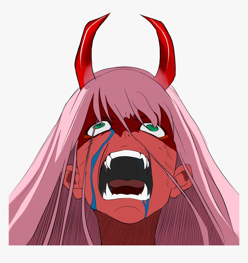 Red Oni Zero Two - Zero Two Red Oni, HD Png Download