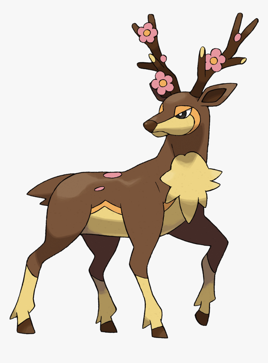 Ohhh New Guy, Huh Sawsbuck Pokemon, HD Png Download , Transparent Png