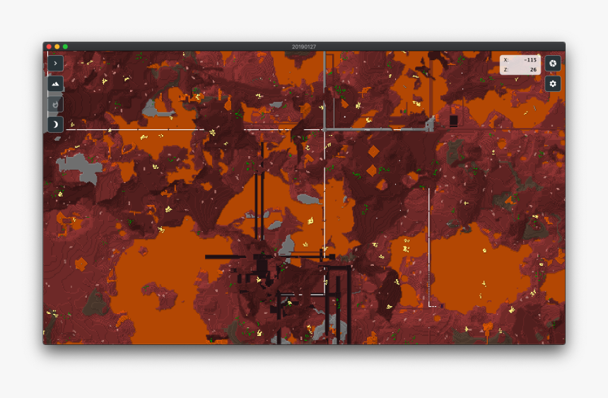 Nether - Minecraft Nether Map Viewer 1.14, HD Png Download