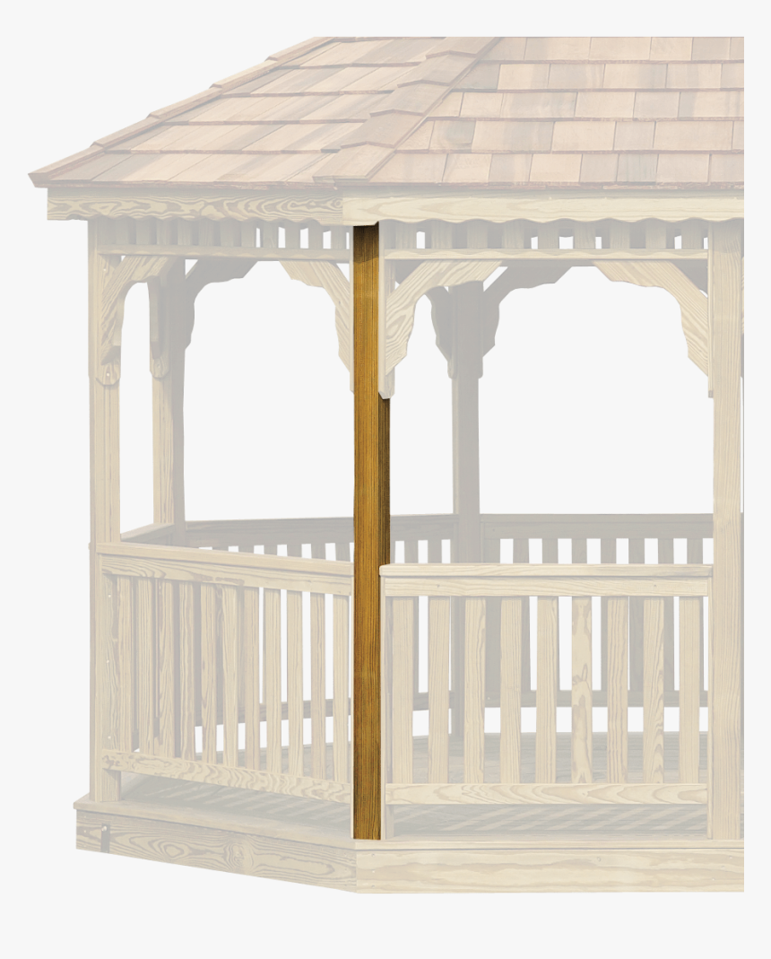 Transparent Wooden Sign Post Png - Gazebo, Png Download