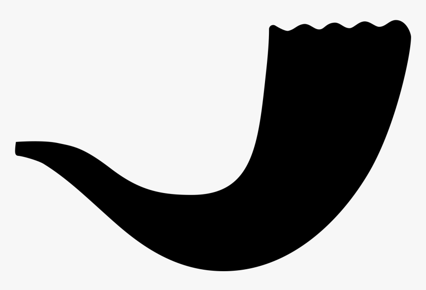 Shofar Icon Black And White , Png Download, Transparent Png