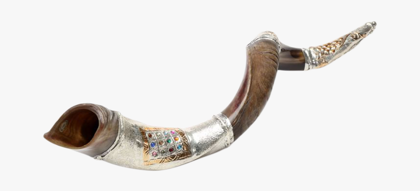 Silver Plated Shofar, HD Png Download