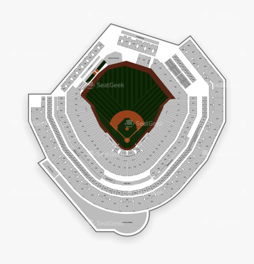 Seat Number Nationals Seat Map, HD Png Download