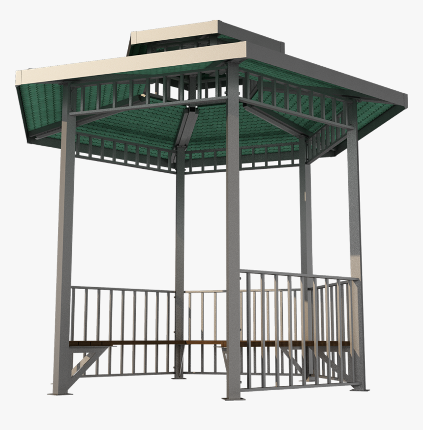 Transparent Pergola Png - Gazebo, Png Download