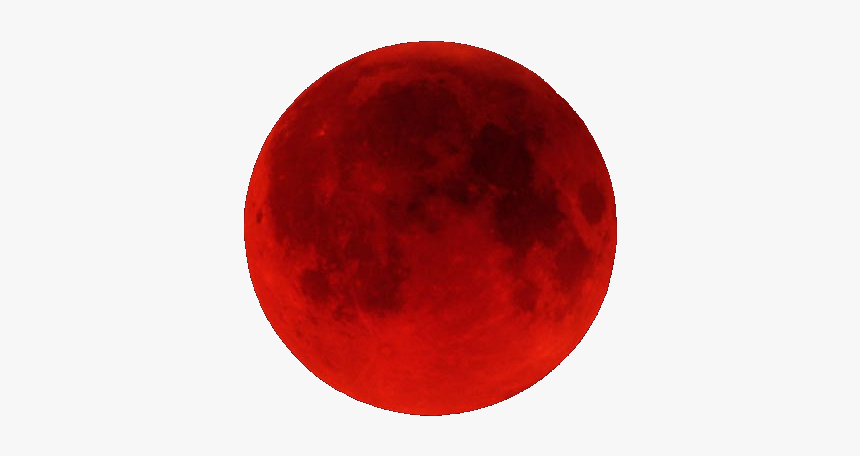 #moon #redmoon - Circle, HD Png Download