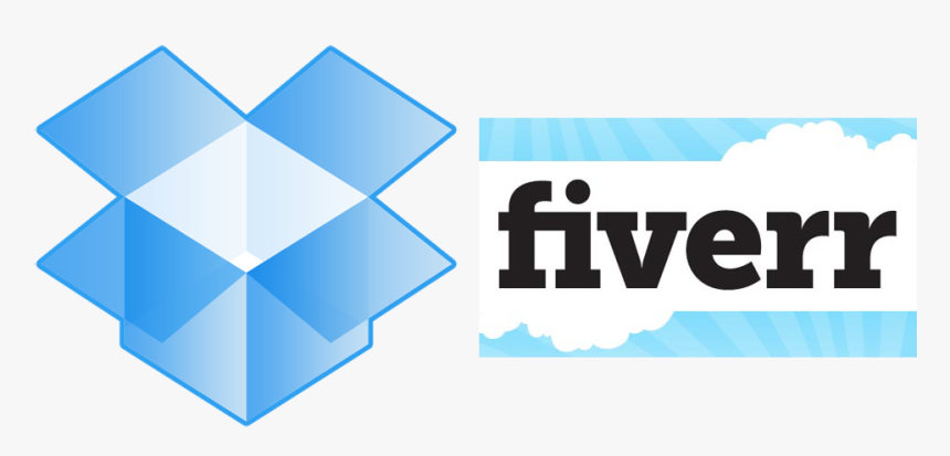 How To Max Out Your Dropbox, Twice For A Fiverr - Logo Boîte Bleue Ouverte, HD Png Download
