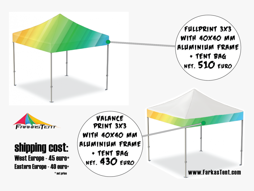 Fullprint Promotion Tent - Canopy, HD Png Download
